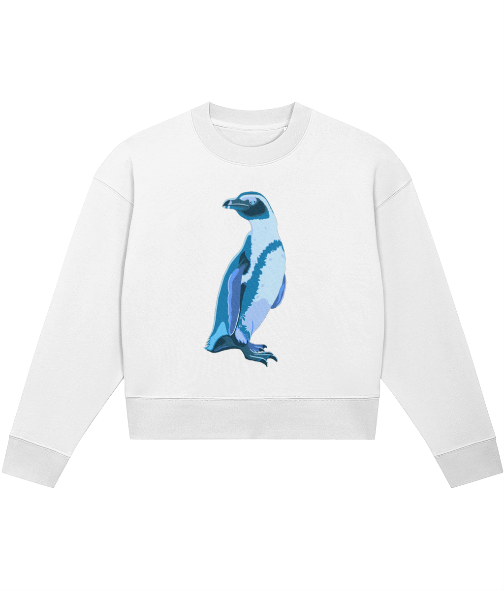 Cropped African Penguin Sweatshirt