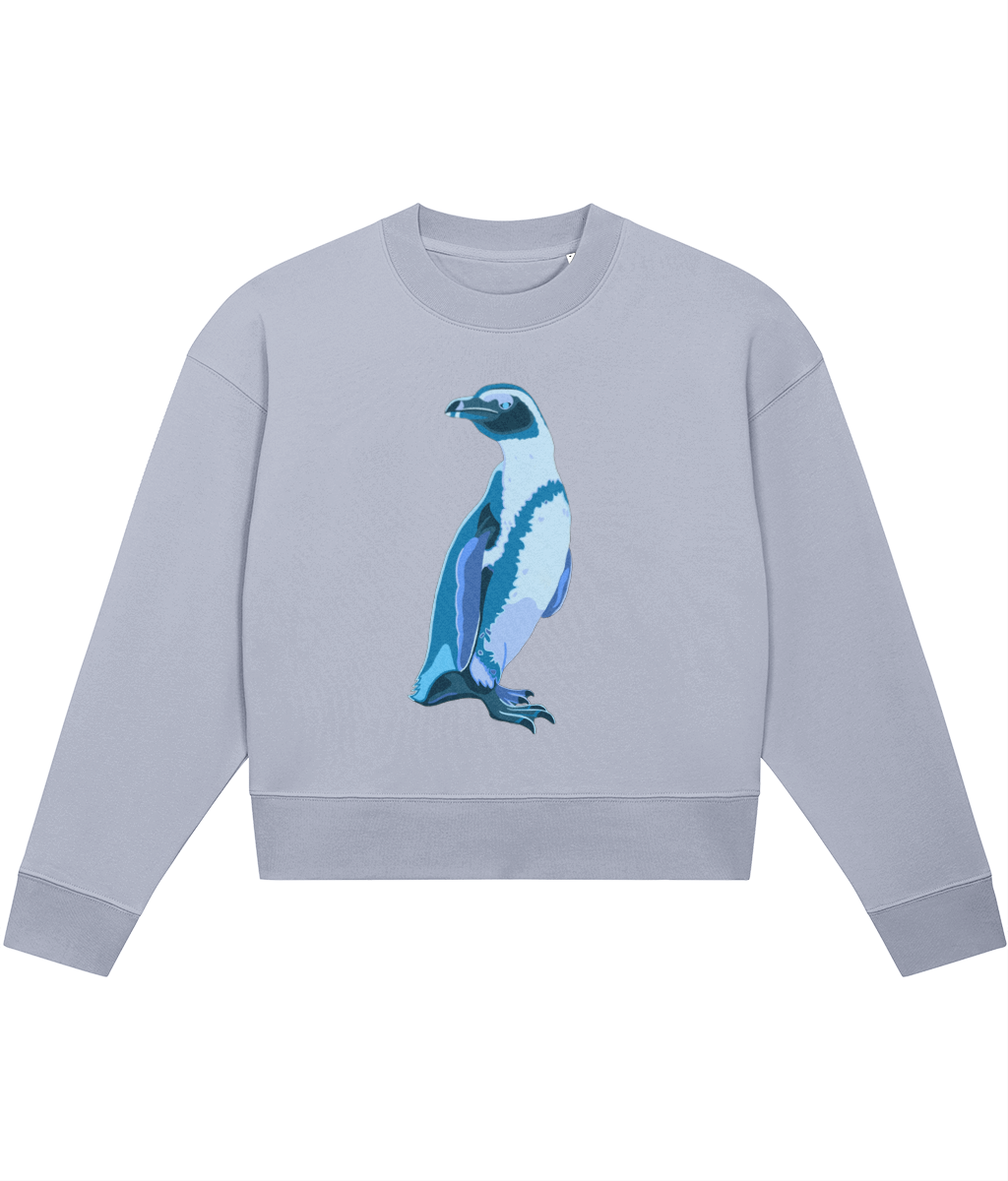 Cropped African Penguin Sweatshirt